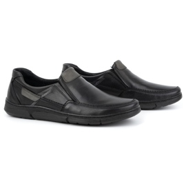 Olivier Slip-on hombre piel 62K negro 2