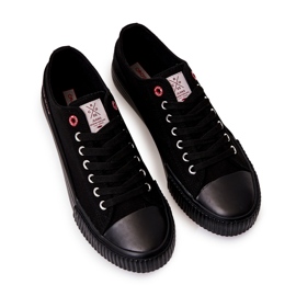 Zapatillas Clásicas de Hombre Cross Jeans JJ1R4032C Negro 3