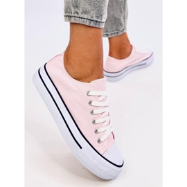 Zapatillas clásicas de mujer Fargis Rosa rosado 4