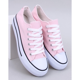 Zapatillas clásicas de mujer Fargis Rosa rosado 1