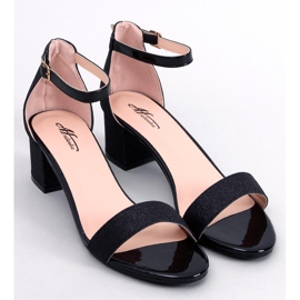 Sandalias de tacón negras Costello negro 1