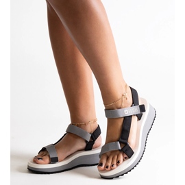 Sandalias Big Star negras NN274A054 negro 2