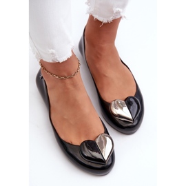 Bailarinas de Mujer Con Corazón ZAXY LL285027 Negro 5