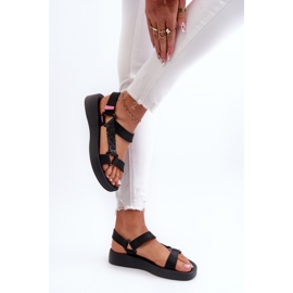 Sandalias Velcro Perfumadas ZAXY LL285062 Negro 6