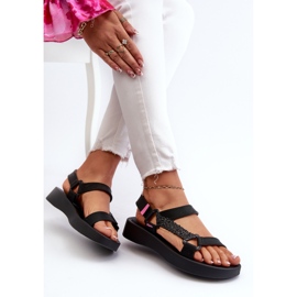 Sandalias Velcro Perfumadas ZAXY LL285062 Negro 7