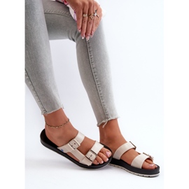 Chanclas de Mujer con Suela Plana ZAXY LL285072 Beige Claro 8