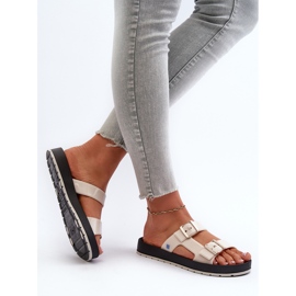 Chanclas de Mujer con Suela Plana ZAXY LL285072 Beige Claro 6
