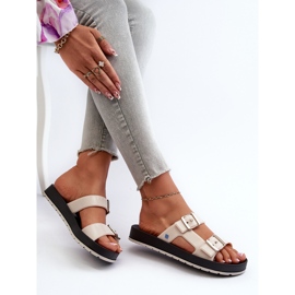 Chanclas de Mujer con Suela Plana ZAXY LL285072 Beige Claro 7