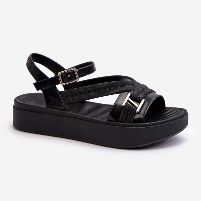 Sandalias Fragrant Mujer Plataforma ZAXY LL285064 Negro 1