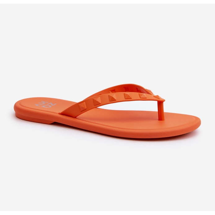 Chanclas Mujer Planas Flexibles ZAXY JJ285254 Naranja 1