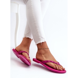 Chanclas Planas Flexibles Mujer ZAXY JJ285252 Fucsia rosado 6