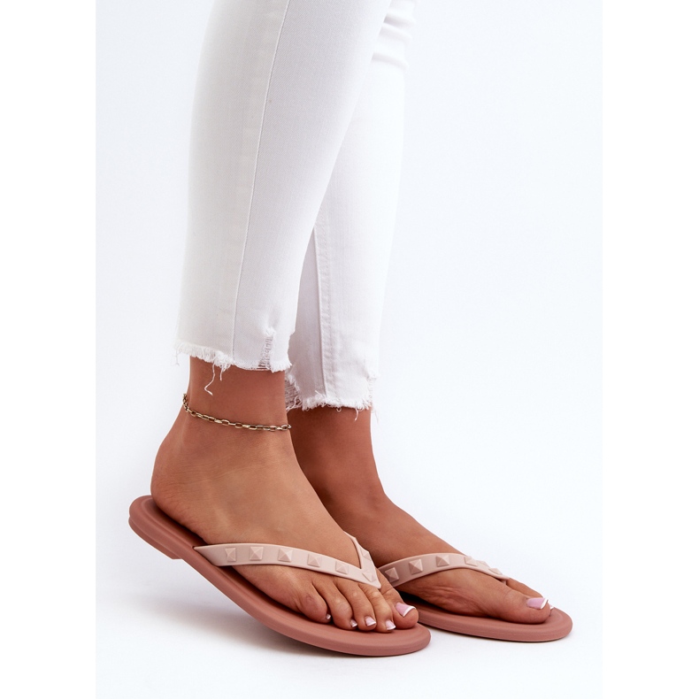 Chanclas Mujer Planas Flexibles ZAXY JJ285298 Rosa 2