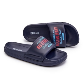 Pantuflas de Espuma Infantil Big Star NN374516 Azul Marino 5