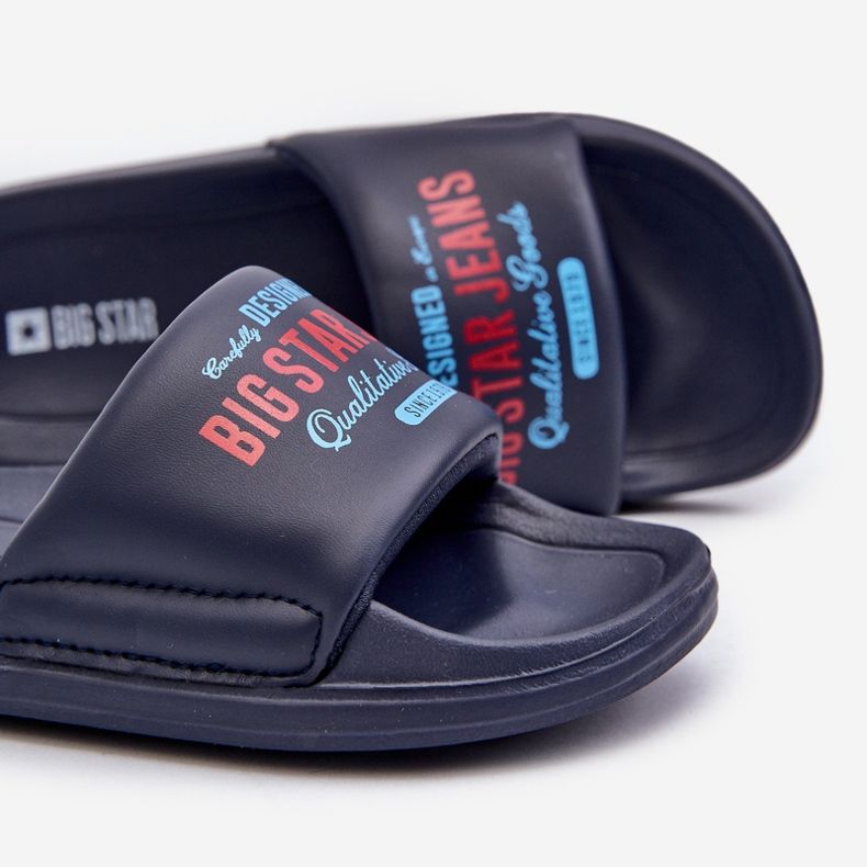 Pantuflas de Espuma Infantil Big Star NN374516 Azul Marino 1