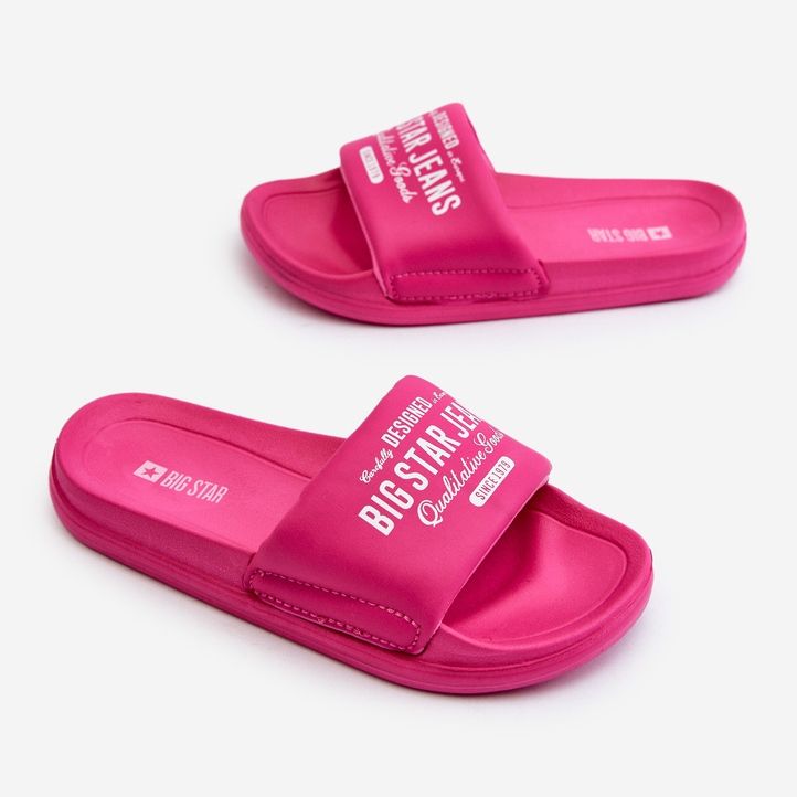 Pantuflas Infantiles de Espuma Big Star NN374519 Rosa 1