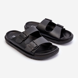Chanclas Ligeras De Hombre Con Hebillas Big Star NN174597 Negro 1