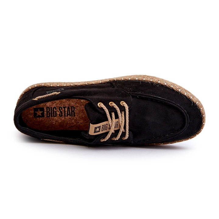 Alpargatas con Cordones para Hombre Big Star NN174051 Negro 2 Alpargatas con Cordones para Hombre Big Star NN174051 Negro 2