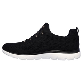 Zapatos Skechers Summits - Leopart Spot 149037 Bkrg negro 3