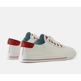 Deportivas Ruala blancas perforadas blanco 1