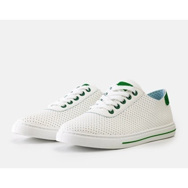 Deportivas Ruala blancas perforadas blanco 1