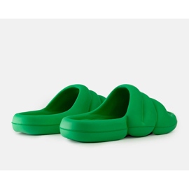 Pantuflas de espuma Haile verde 1