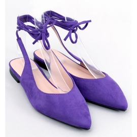 Bailarinas con cordones Dentoni Violeta 5