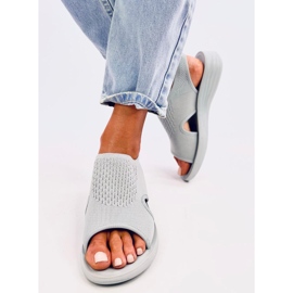 Aldos Sandalias caladas suaves gris 5