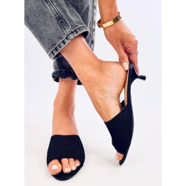 Bertini Chanclas pato calado negro 3