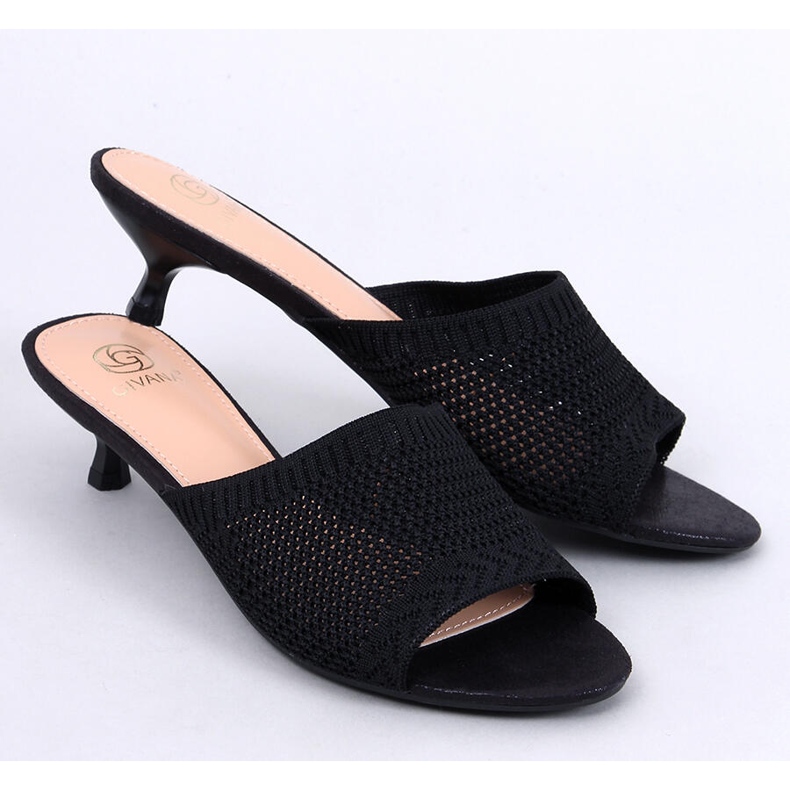 Bertini Chanclas pato calado negro 1