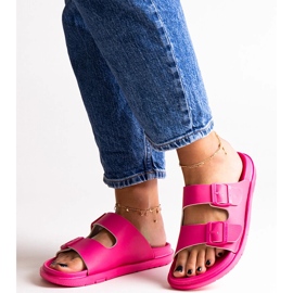 Chanclas Big Star rosa oscuro NN274A754 rosado 3