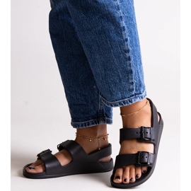 Sandalias Big Star negras LL274745 negro 3