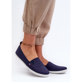 Zapatillas Slip-On Mujer Azul Marino Adrancia 2