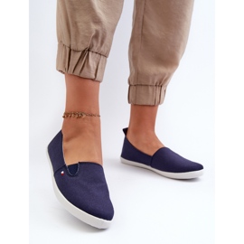 Zapatillas Slip-On Mujer Azul Marino Adrancia 3