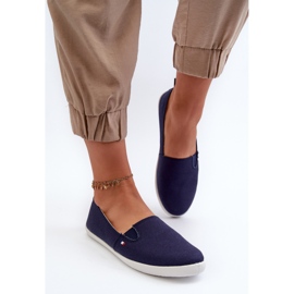 Zapatillas Slip-On Mujer Azul Marino Adrancia 4