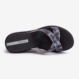 Chanclas de cuña para mujer 83520 Ipanema High Fashion Slide Fem Negro 1