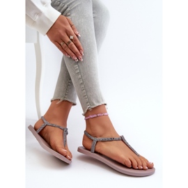 Sandalias Chanclas De Mujer Con Purpurina 26914 Ipanema Class Brilha Fem Violeta Claro 7