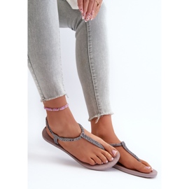 Sandalias Chanclas De Mujer Con Purpurina 26914 Ipanema Class Brilha Fem Violeta Claro 8