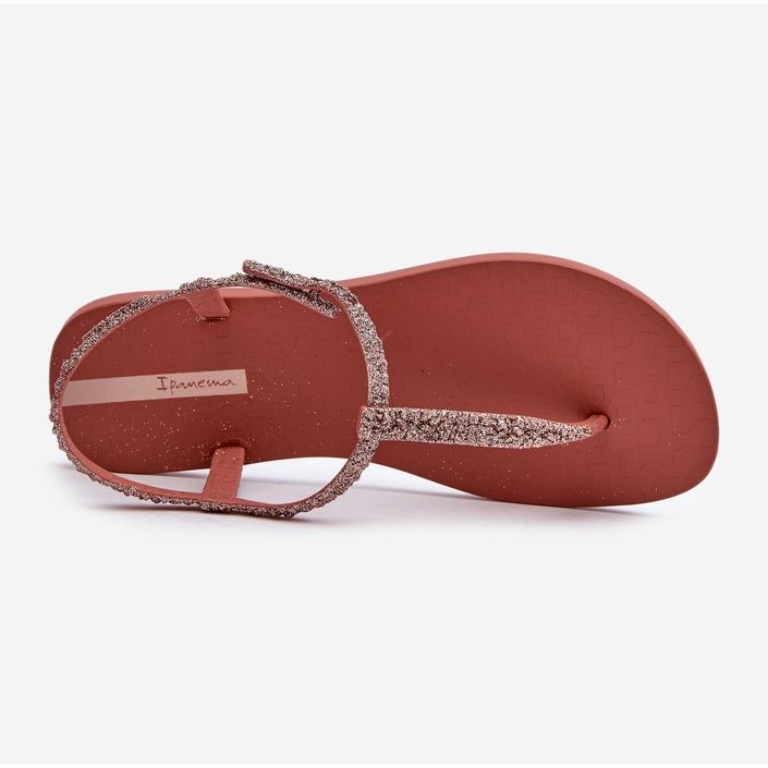 Sandalias Chanclas De Mujer Con Purpurina 26914 Ipanema Class Brilha Fem Coral rosado 1