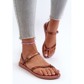 Sandalias de Mujer 82842 Ipanema Fashion Sandal Viii Fem Rosa-Marrón rosado 4