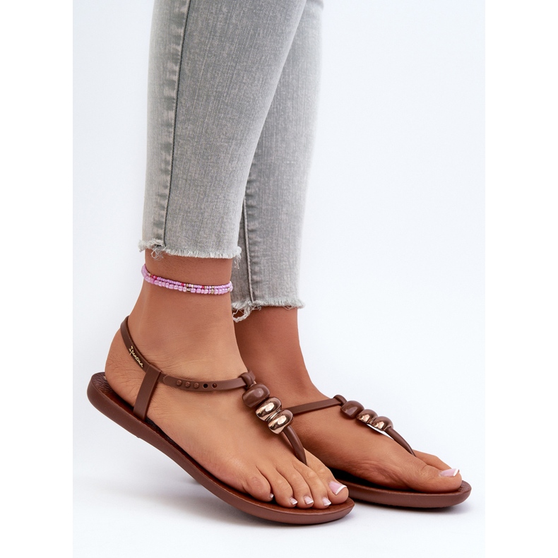 Sandalias planas para mujer Chanclas 83507 Ipanema Class Blown Up Sandal Fem Marrón 1 Sandalias planas para mujer Chanclas 83507 Ipanema Class Blown Up Sandal Fem Marrón 1