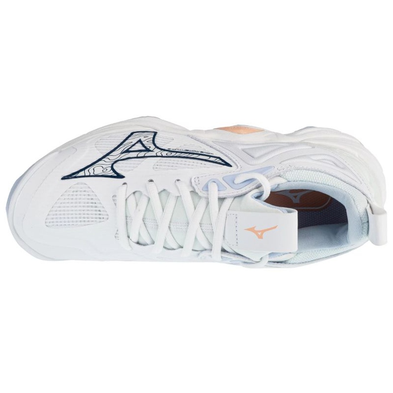 Zapatillas voleibol Mizuno Wave Momentum 3 W V1GC231200 blanco 2 Zapatillas voleibol Mizuno Wave Momentum 3 W V1GC231200 blanco 2