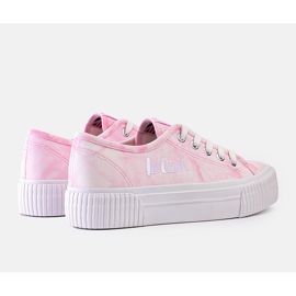 Zapatillas rosas Lee Cooper LCW-23-31-1781L rosado 1