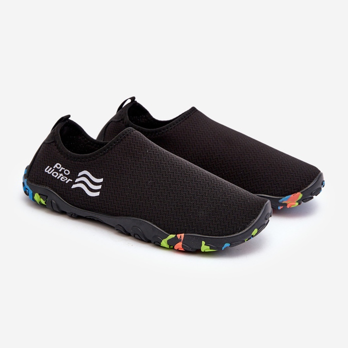 ProWater Botas de agua para hombres para Provater PRO-24-48-062M Negro 1