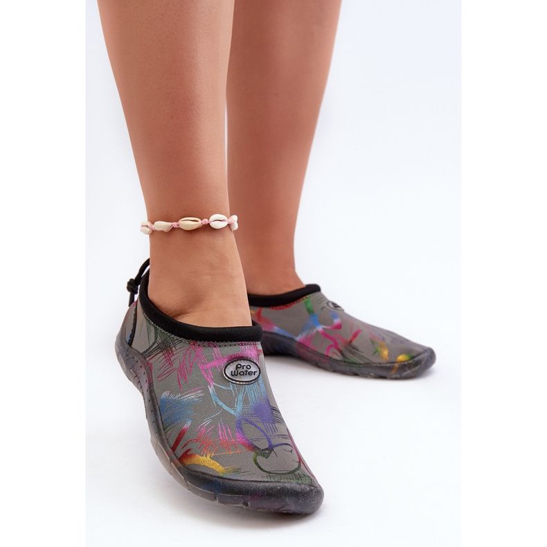 Zapatos de Agua Mujer PROWATER PRO-24-48-033L Gris negro 2