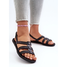 Sandalias planas de mujer 83516 Ipanema Style Sandal Fem Negro 2
