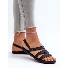 Sandalias planas de mujer 83516 Ipanema Style Sandal Fem Negro 5