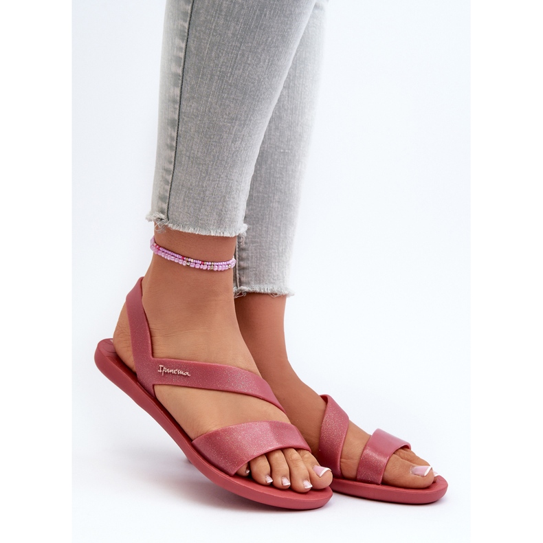 Sandalias De Mujer Con Purpurina 82429 Ipanema Vibe Sandal Fem Rosa 1