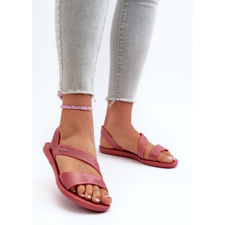 Sandalias De Mujer Con Purpurina 82429 Ipanema Vibe Sandal Fem Rosa rosado 2