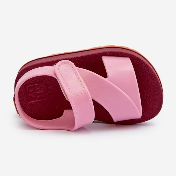 Sandalias Infantiles Velcro Perfumadas ZAXY LL385001 Rosa 2