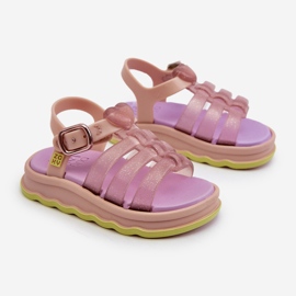 Sandalias Infantiles Perfumadas Velcro ZAXY NN385020 Morado púrpura 1